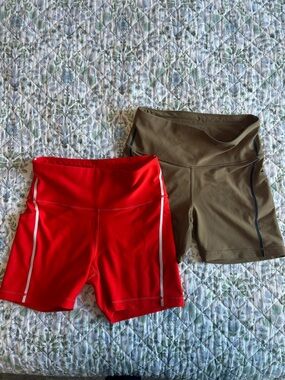 Women's Red Performance Bike Shorts - Athleta